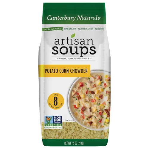 Miniatura 18 de Canterbury Naturals Mezcla de sopa artesanal, mezcla de sopa de fideos con pollo, sin OMG, hace 8 porciones, bolsa de 6.5 onzas (paquete de 3)