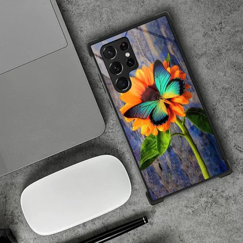 Miniatura 209 de CARLOCA Funda compatible con Samsung Galaxy S22 Ultra, diseño gráfico de Star Howling Wolfs Samsung Galaxy S22 Ultra, diseño gráfico, a prueba