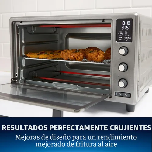 Miniatura 2 de Oster Freidora de aire de 10 funciones Horno tostador Horno Encimera