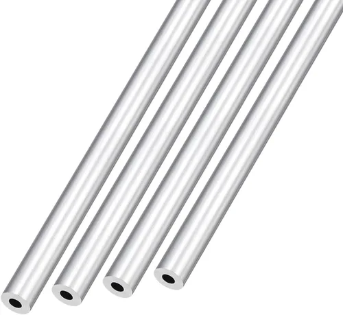 Miniatura 13 de METALLIXITY Tubo de aluminio 6063 (0.118 in de diámetro exterior x 0.079 in de diámetro interior x 11.811 in de largo), 4 piezas, tubo redondo