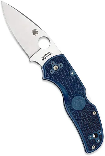 Miniatura 21 de Spyderco C41 Native 5 Signature - Cuchillo plegable con hoja de acero CPM S30V de 2.95" y mango FRN ligero, Gris