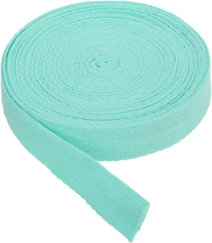 Miniatura 170 de PATIKIL Cinta de sarga de algodón de 1 pulgada, 50 yardas, cinta de algodón, cinta de encuadernación al bies, cinta de espiga para costura, Verde