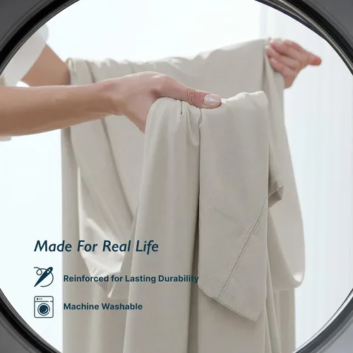 Miniatura 9 de Breescape Cooling Sheets Twin XL Size - BlendTek Dry & Cool Technology Cooling Bed Sheets for Hot Sleepers and Night Sweats, Q-Max>0.46 Tech Twin XL