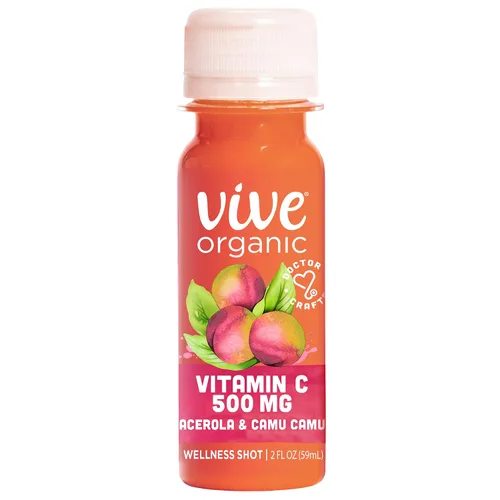 Miniatura 13 de Vive Organic Shot de Saúco para Apoyo Inmunológico, Cúrcuma y Jengibre Prensados en Frío, Sin Gluten, Vegano, Refuerzo de Inmunidad de Saúco, 2 Fl