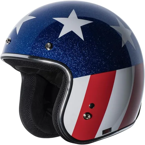 Miniatura 24 de TORC T50/Del Mar Casco de Motocicleta con Cara Abierta 3/4 con Gráficos