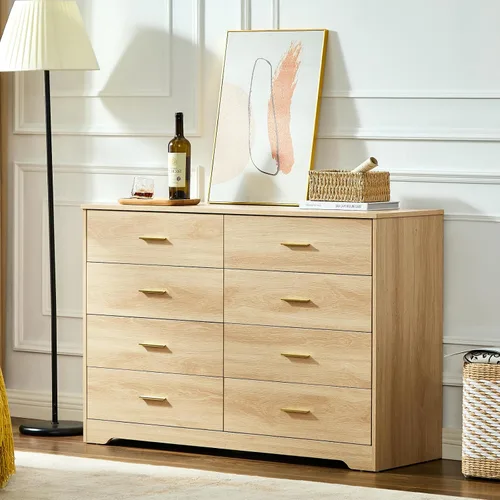 Miniatura 22 de LIDYUK Cómoda negra para dormitorio, cómoda de 6 cajones y cómodas, cómoda de madera moderna, cómoda de 48 pulgadas de ancho para dormitorio