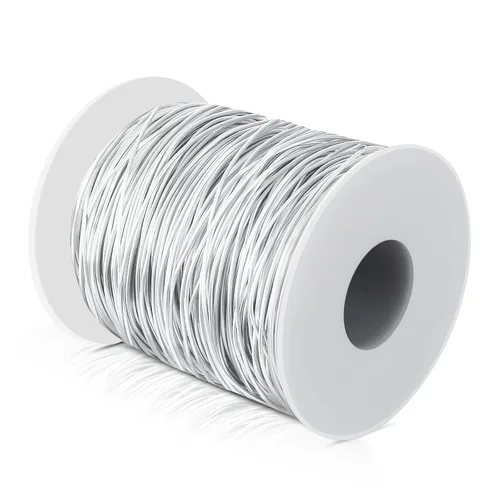 Miniatura 5 de Alambre de 18 calibre (1 mm) de acero inoxidable 304 de 100 pies para alambre de atado, alambre de escultura, alambre para hacer joyas