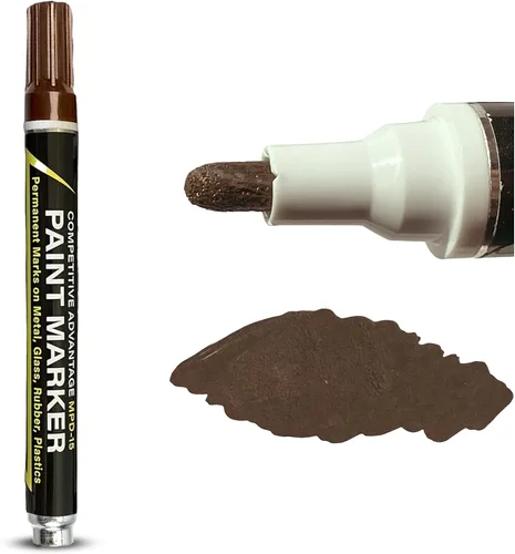 Miniatura 21 de Marcadores de Pintura Esmaltada Competitive Advantage MPD-15 NEGRO - 1 Paquete Marcas Permanentes en Metal, Vidrio, Goma, Plástico y más