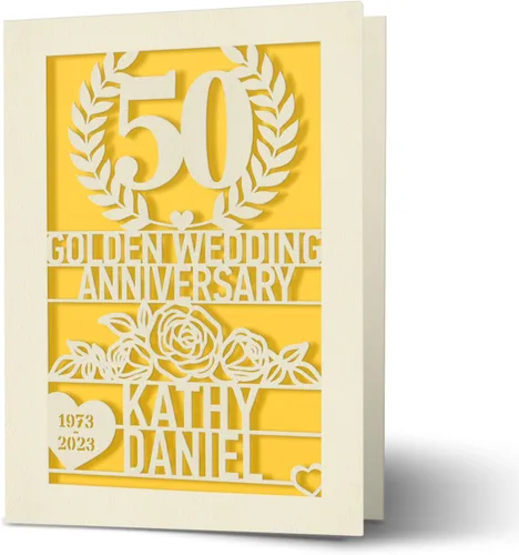 Miniatura 9 de EDSG Tarjeta de aniversario personalizada, regalos para ella, tarjetas de aniversario de boda, regalo de aniversario de boda, tarjetas de feliz
