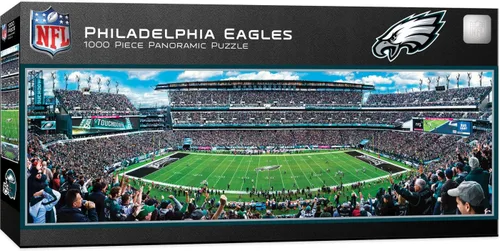 Miniatura 11 de Obras maestras NFL Estadio rompecabezas panorámica, 1000-Piece