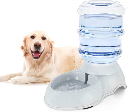 Miniatura 8 de Comederos automáticos para perros - Dispensador de comida por gravedad de 3 galones de capacidad para perros grandes y gatos
