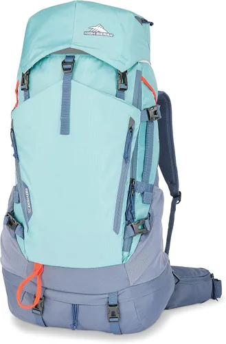 Miniatura 12 de High Sierra Pathway 2.0 Mochila con funda de almacenamiento de hidratación, para senderismo, ciclismo, camping, viajes, verde bosque/negro, 60