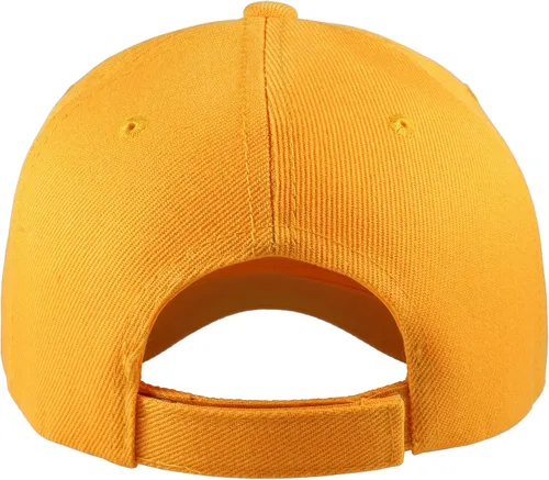 Miniatura 44 de Gorras de béisbol con correa trasera ajustable, lisas, negras, 12