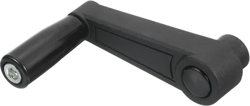 Miniatura 8 de uxcell Mango de máquina giratorio de 0.315 x 3.346 in (diámetro x L), mango de manivela de torno universal para máquina de molienda de torno