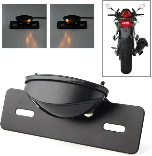 Miniatura 5 de Three T FSFY Motorcycle Tail Brake Lamp Taillight Assemblies for Harley, for HONDA Bobber Chopper Cafe Racer Cruiser