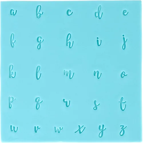 Miniatura 8 de PME Fun Fonts - Juego de 66 sellos para cupcakes y galletas, color azul, estándar