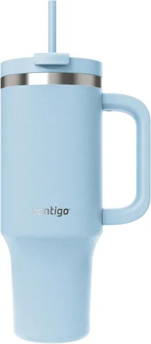 Miniatura 14 de Contigo Streeterville 30 onzas Vaso, Acero Inoxidable con Aislamiento al Vacío, Resistente a Fugas, Mantiene el Frío durante 29 Horas, Cabe