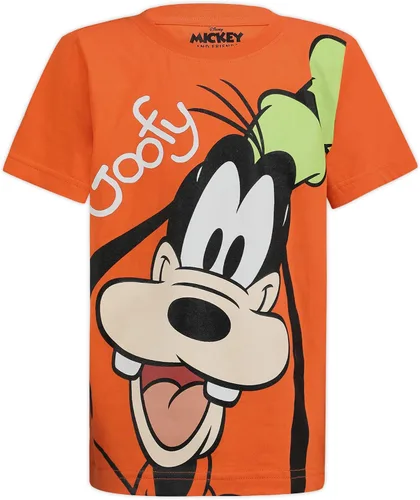 Miniatura 4 de Disney Mickey Mouse & Friends - Paquete de 4 camisetas para niños pequeños y pequeños, azulrojoamarillonaranja