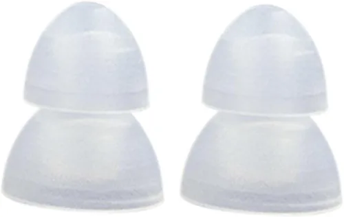 Miniatura 2 de 5 pares de almohadillas de repuesto de varios tamaños para todos los modelos de auriculares Klipsch (forma de brida doble pequeña)