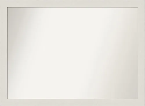 Miniatura 32 de Amanti Art Espejo de pared blanco de 30 x 42 pulgadas, espejo de baño rectangular blanco para decoración de pared de sala de estar, marco Parlor