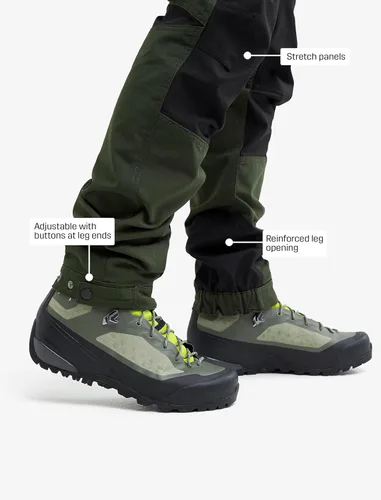 Miniatura 5 de RevolutionRace Mens Nordwand Pro Pants, Durable and Ventilated Pants for All Outdoor Activities