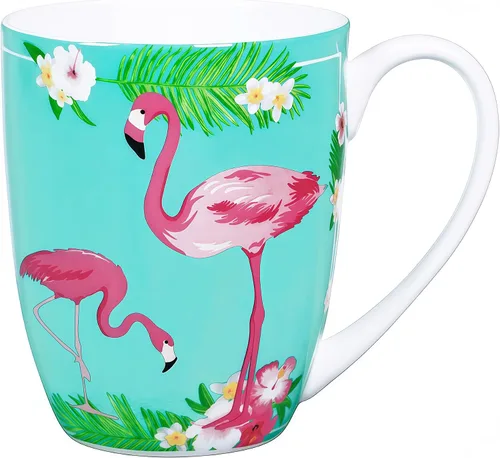 Taza de té de café de porcelana de hueso de 12.5 onzas – Tazas de animales de hueso – Taza de té de café con animales lindos, regalo para amigos,