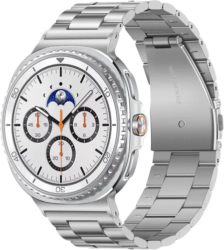 Miniatura 25 de Anlinser - Correas sin huecos compatibles con Samsung Galaxy Watch 7/6/5/4/FE Band 44mm 40mm/Watch 6 Classic Band 47mm 43mm/Watch 5 Pro 45mm/Watch 4