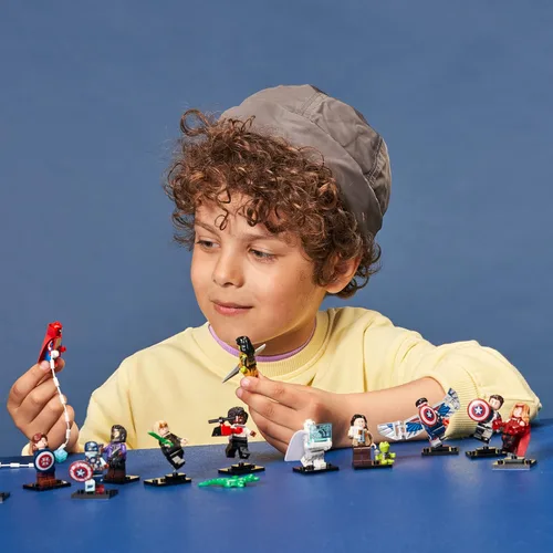 Miniatura 3 de LEGO Minifigures Marvel Studios 71031 Kit de construcción; un regalo impresionante para los fanáticos de los juguetes de construcción