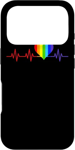 Miniatura 29 de iPhone SE (2020) / 7 / 8 Gay Heartbeat Pride Flag Gift And Queer LGBTQ Rainbow Estuche de regalo