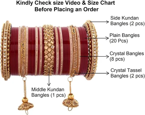 Miniatura 3 de Efulgenz - Brazalete de novia indio con cuentas de perlas sintéticas, diamantes de imitación de Bollywood con circonitas cúbicas, brazalete floral