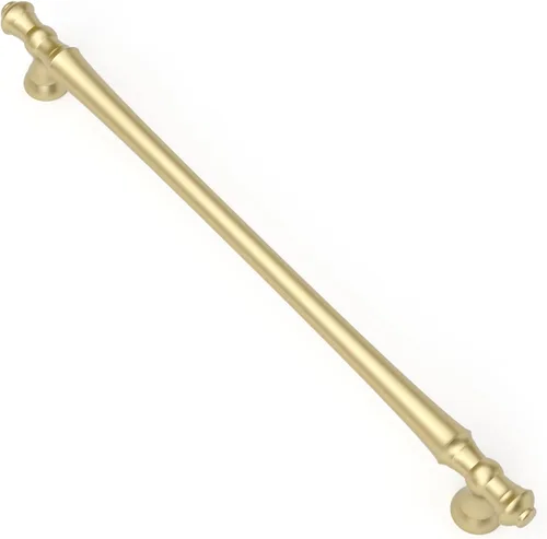 Miniatura 51 de Asidrama 1 paquete de 3 pulgadas (2.992 in) de latón cepillado, tiradores dorados para gabinete de cocina, accesorios para gabinetes de cocina