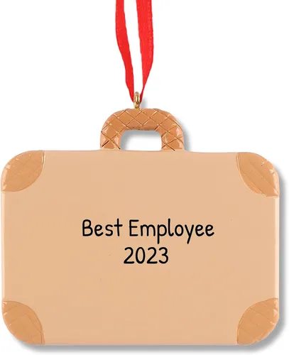 Miniatura 10 de Adorno personalizado para árbol de Navidad de viaje 2025 – Globo de viaje Adornos de Navidad alrededor del mundo, regalos para pasaporte de viajeros