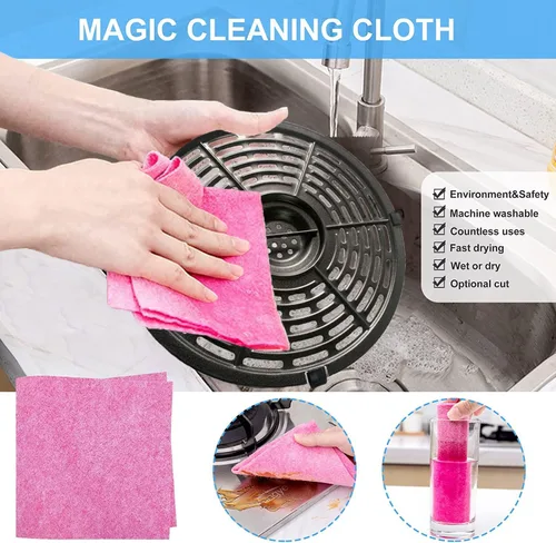 Miniatura 5 de ALJ Bandeja de repuesto para freidora de aire Chefman 3.7QT/3.6QT/3.5QT, revestimiento antiadherente de doble capa mejorado, sartén para freidora