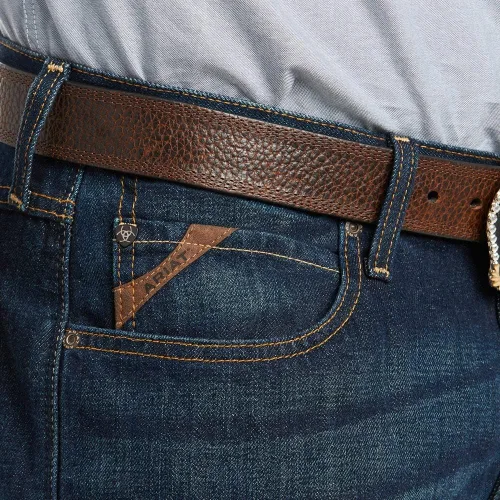 Miniatura 3 de ARIAT M4 - Jeans de corte bajo para botas Jeans de ajuste relajado para hombre
