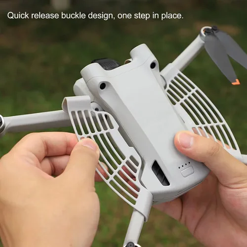 Miniatura 5 de Pilipane Protector de mano para dron profesional de conservación de seguridad para proteger el dron de despegue, compatible con DJ 1 Mini 3 Pro