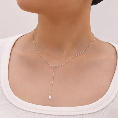 Miniatura 3 de Gacimy Cadena de cable de plata de ley 925 para mujer, 0.039 in, 0.051 in, 0.059 in, 0.071 in de ancho