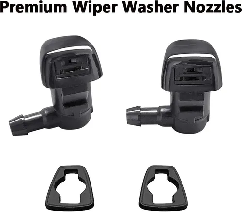Miniatura 6 de 68081370AB Boquillas de Lavaparabrisas Premium Compatible con Dodge Dart 2013-2016 Chrysler 200 (2015-2017), Boquilla de Chorro de Líquido
