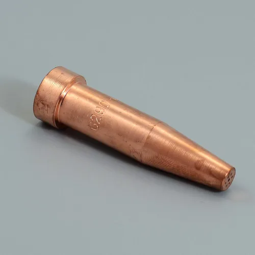 Miniatura 4 de Puntas de corte de acetileno 6290 tamaño 00 y 6290-00 para soplete de cortador de oxígeno oxicombustible hecho de cobre, paquete de 2