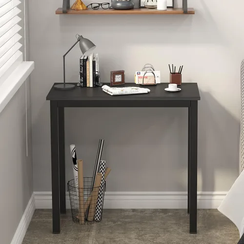 Miniatura 2 de Need Escritorio pequeño para computadora de 31-1/2 pulgadas, resistente y resistente, escritorio para espacios pequeños y mesa de estudio