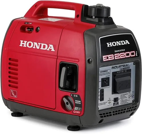 Honda EB2200iTAG Generador Inversor Industrial Portátil Súper Silencioso de 2200 vatios con CO-Minder