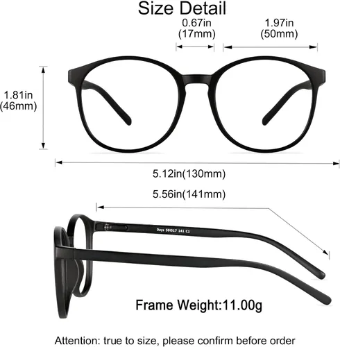Miniatura 5 de YEIN Gafas presbípicas multifocales progresivas, gafas de sol grises fotocrómicas