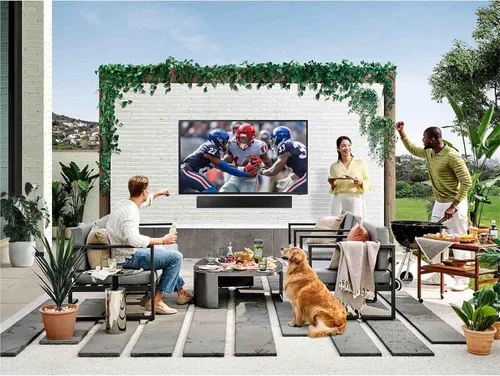 Miniatura 10 de SAMSUNG Barra de sonido para exteriores Class Neo QLED 4K The Terrace de 75 pulgadas, Neo Quantum HDR+ (QN75LST9DAFXZA, 2024) + SAMSUNG HW-LST70T