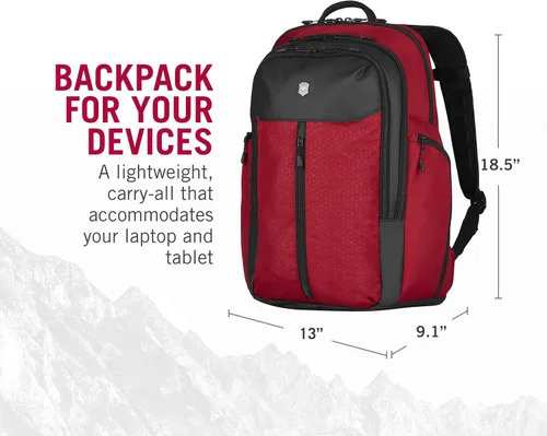 Miniatura 3 de Victorinox Altmont Original - Mochila de viaje con cremallera vertical para laptop de 17 pulgadas, accesorio de viaje de alta calidad, 24 litros