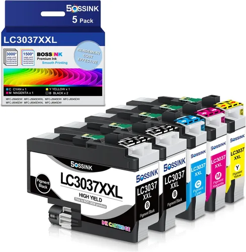 Miniatura 8 de MFC-J1010DW LC401XL - Cartuchos de tinta compatibles con Brother LC401 de alto rendimiento para impresora Brother MFC-J1012DW MFC-J1170DW
