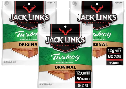 Miniatura 9 de Jack Links Carne seca de pavo sin glutamato monosódico, original