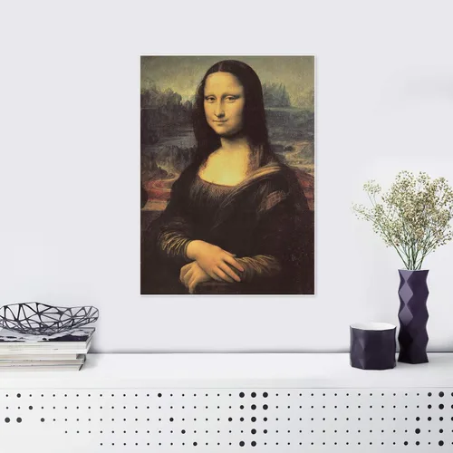 Miniatura 5 de Póster de Mona Lisa por Leonardo Da Vinci - Impresión artística (laminada, 18 x 24 pulgadas)