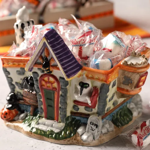 Miniatura 8 de Red Bird Caramelo de frambuesa azul, envuelto individualmente, caramelo único, tubo de 22 onzas
