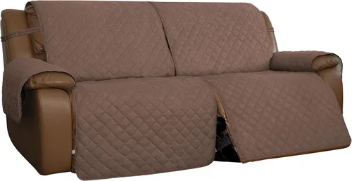 Miniatura 30 de Easy-Going Funda para Sillón Reclinable de Dos Plazas, Funda de Sofá Reversible para Sillón Reclinable Doble, Funda de Sofá Dividida para Cada