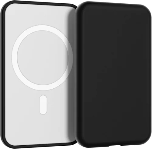 Miniatura 11 de oakxco Funda de silicona compatible con iPhone Air Magsafe Battery Pack, cubierta ultra delgada y delgada para el paquete de batería Air 17