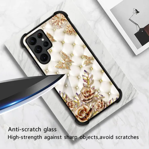 Miniatura 2 de ZHEGAILIAN Funda para Samsung Galaxy S23 Ultra, protección de grado militar, esquinas a prueba de golpes, funda antiarañazos para Samsung Galaxy S23
